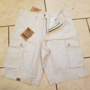 Off white cargo shorts